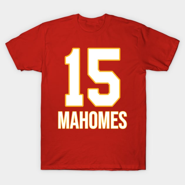 mahomes 15 T-Shirt by trendcrafters